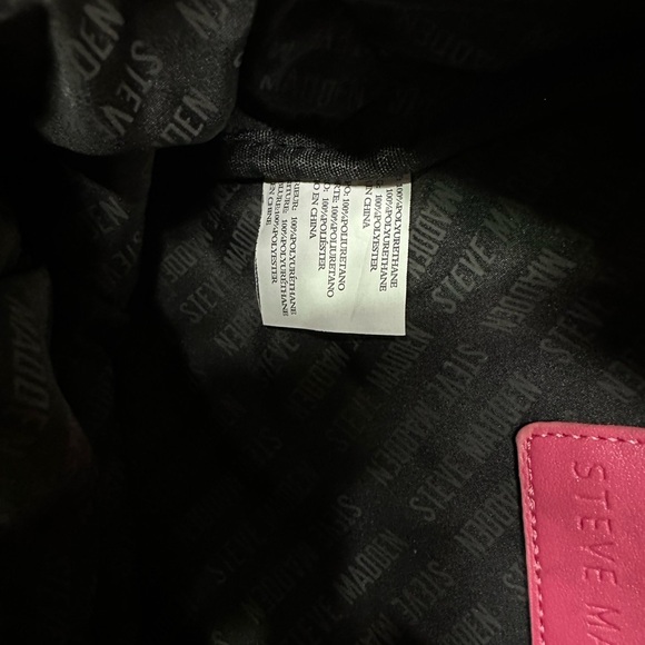 NWOT Steve Madden  Pink Quilted Women's Backpack - Picture 11 of 14
